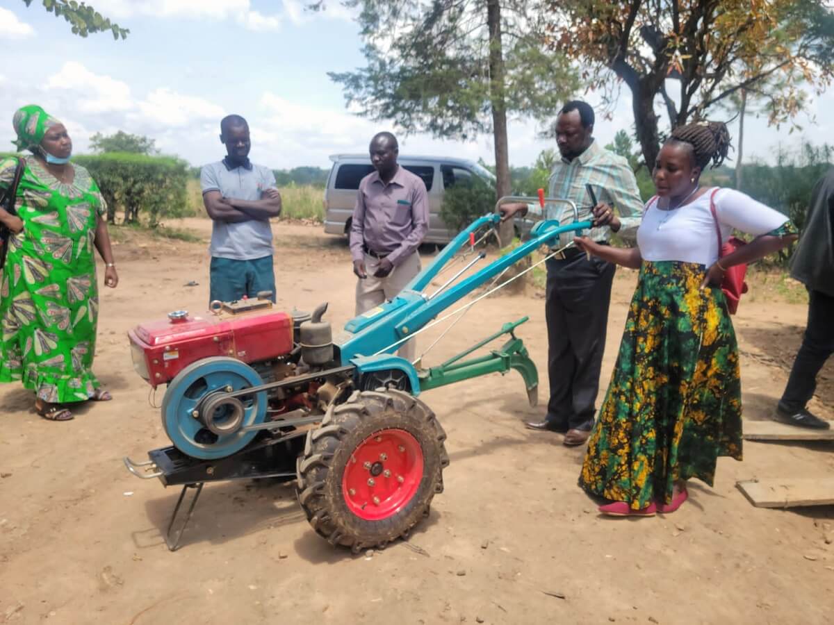 Introducing hand-hoe tractor for upgrading of farm tools among subsistance farmers in Pagisi, Zombo